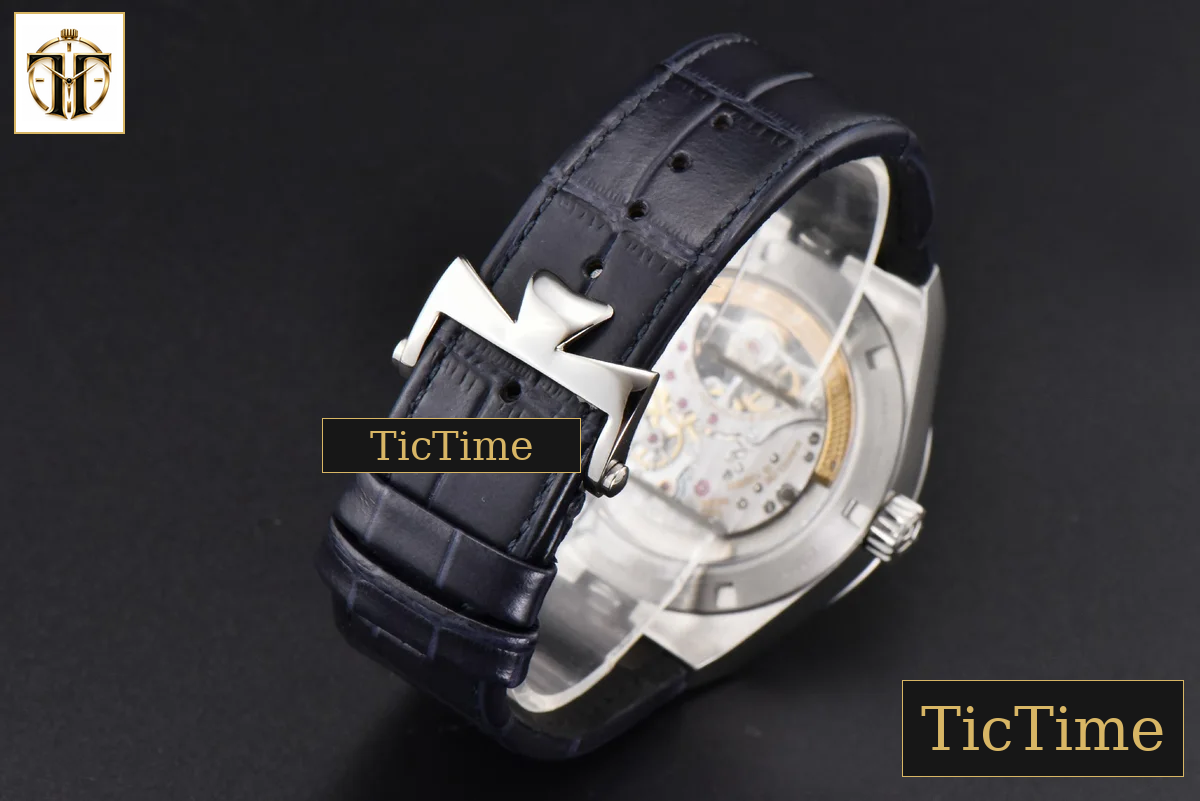 Overseas Tourbillon 6000V 42.5mm BBRF Blue Dial Blue Leather Strap Tourb — foto 37