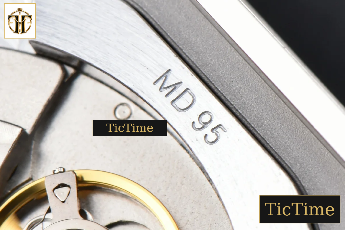 Santos de Cartier Large 40mm AF SS Grey Dial Black Leather Strap Miyota 9015 — foto 18