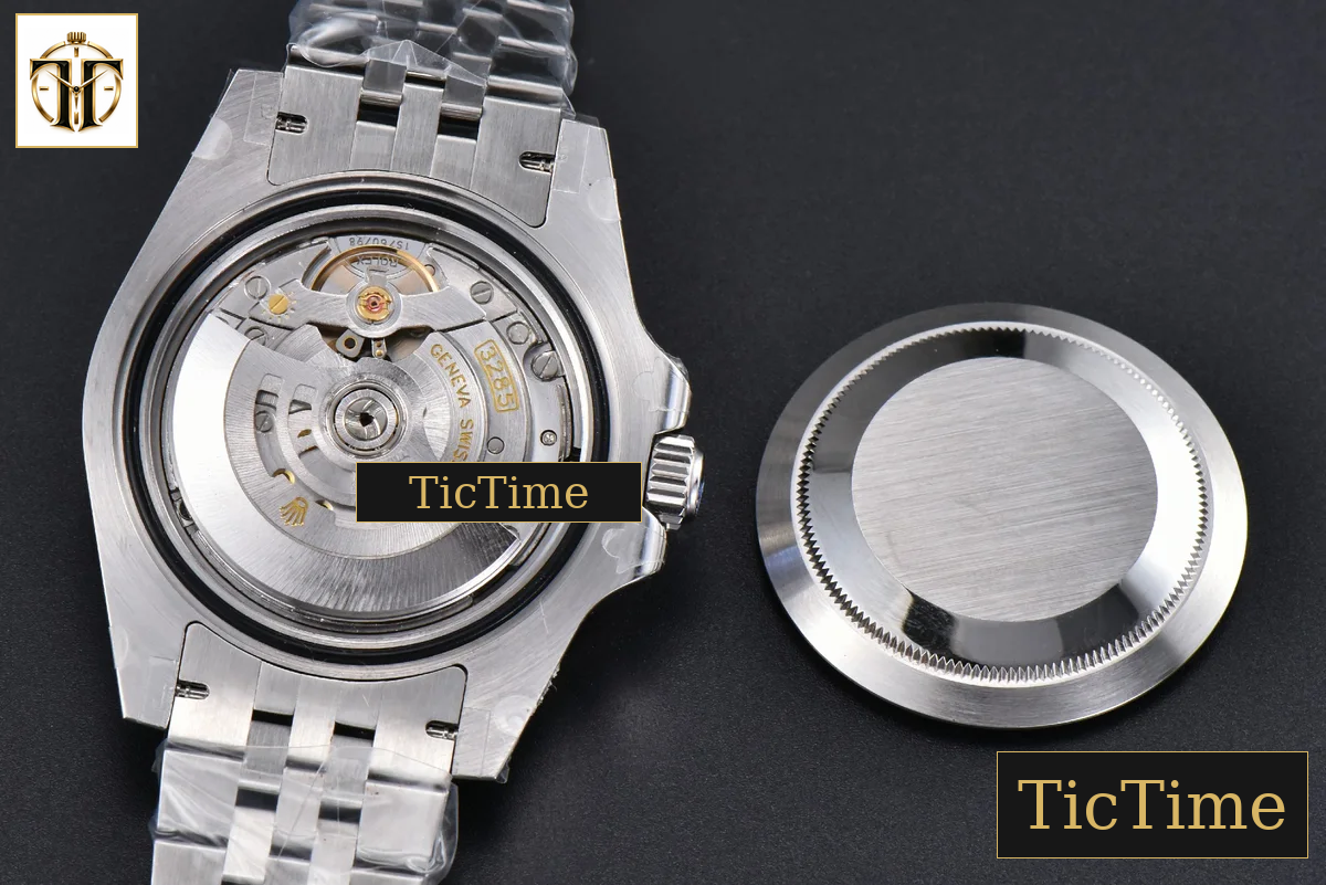 GMT Master II GRNR 904L 126710 40mm GMF Black/Gray Bezel Black Dial Jubilee Bracelet VR3285 — foto 23