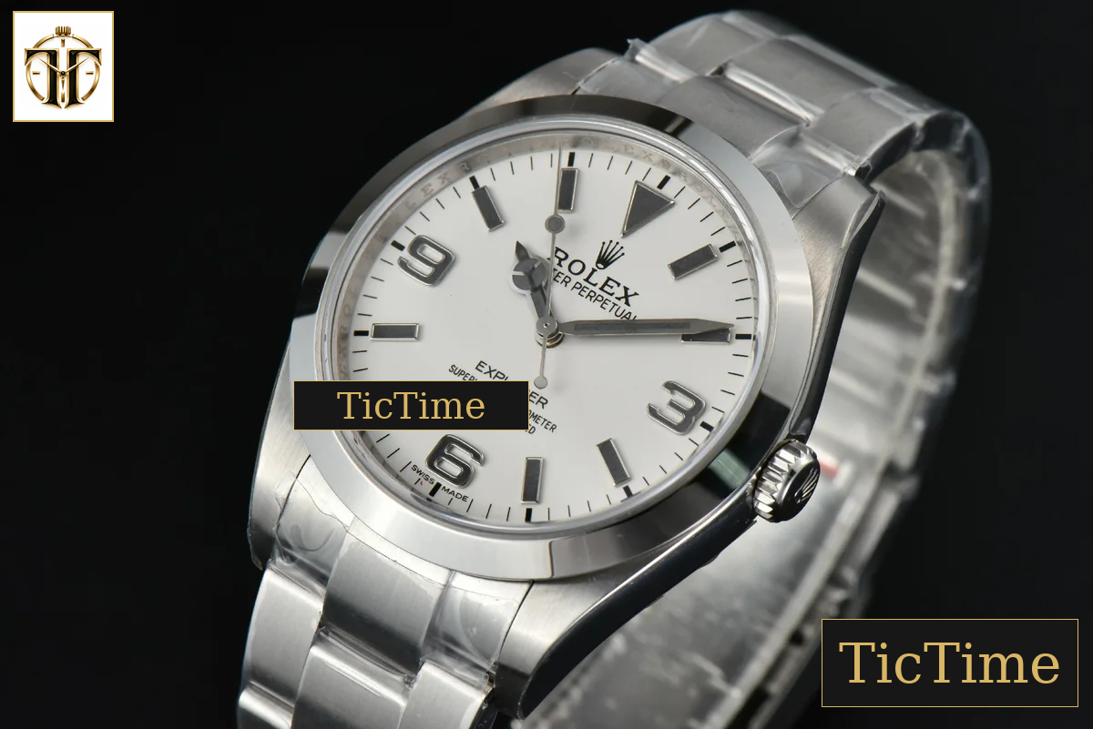 Explorer I 214270 39mm BPF White Dial SS Bracelet A2824 — foto 4