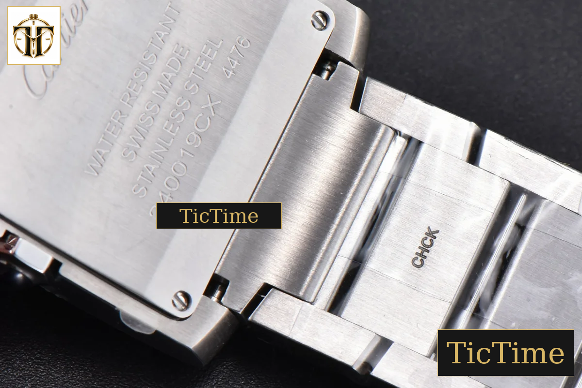 Tank Francaise Medium 32mmx 27mm 8848F Diamond SS Bracelet Quartz — foto 17