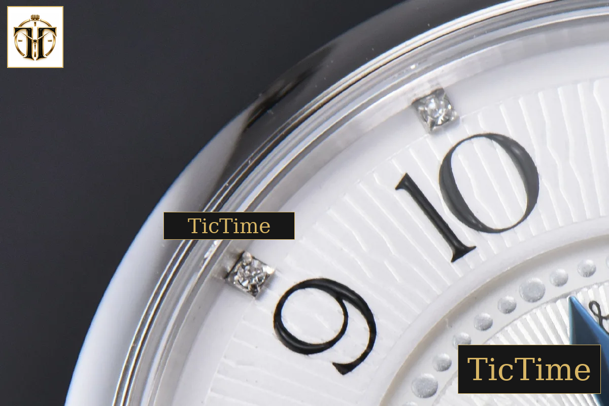 Rendez-Vous Night & Day 34mm APSF White Textured Dial SS Bracelet A898 — foto 7