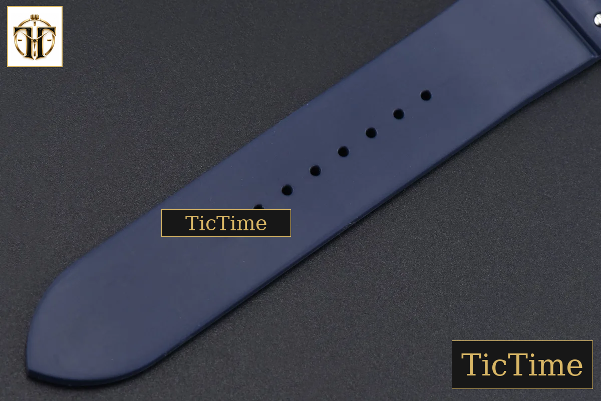 Santos de Cartier XL 40mm AF SS Blue Dial Blue Bezel Blue Rubber Strap Miyota 9015 — foto 31