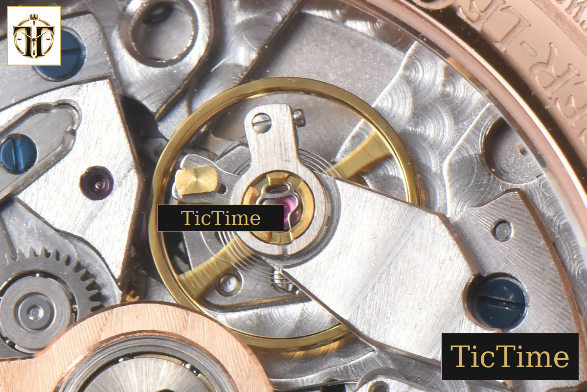 Master Ultra Thin Moonphase 1362501 39mm APSF RG Diamond White Dial Brown Leather Strap SA925 — foto 18
