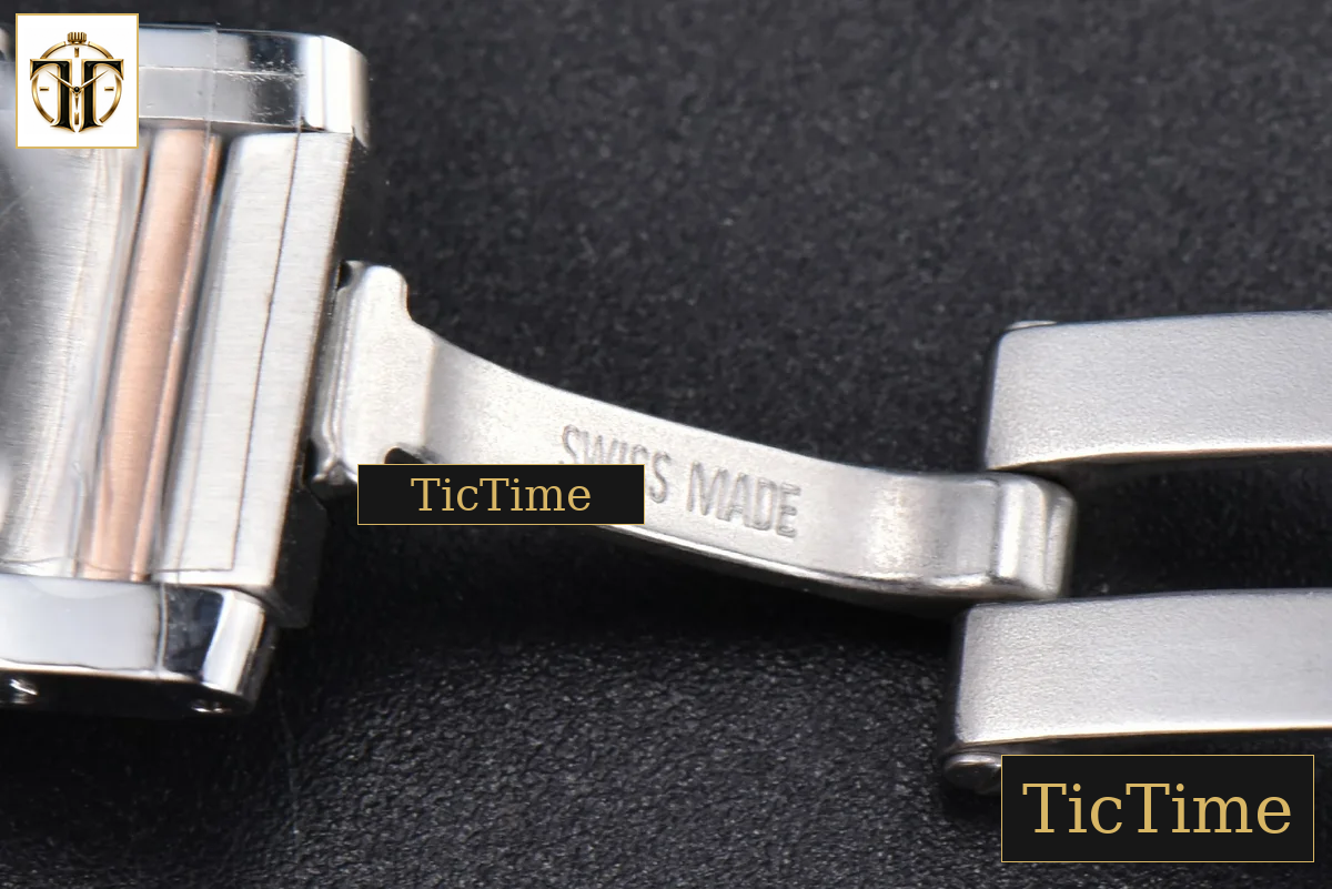 Tank Francaise Small 25.7mmx21.2mm 8848F Diamond RG/SS Bracelet Quartz — foto 21