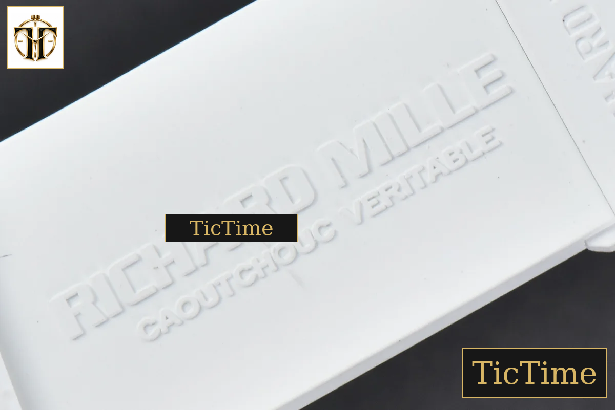 Bubba Watson RM055 42.7mm ZF Black NTPT White Skeleton Dial White Rubber Strap V6 NH05 — foto 17