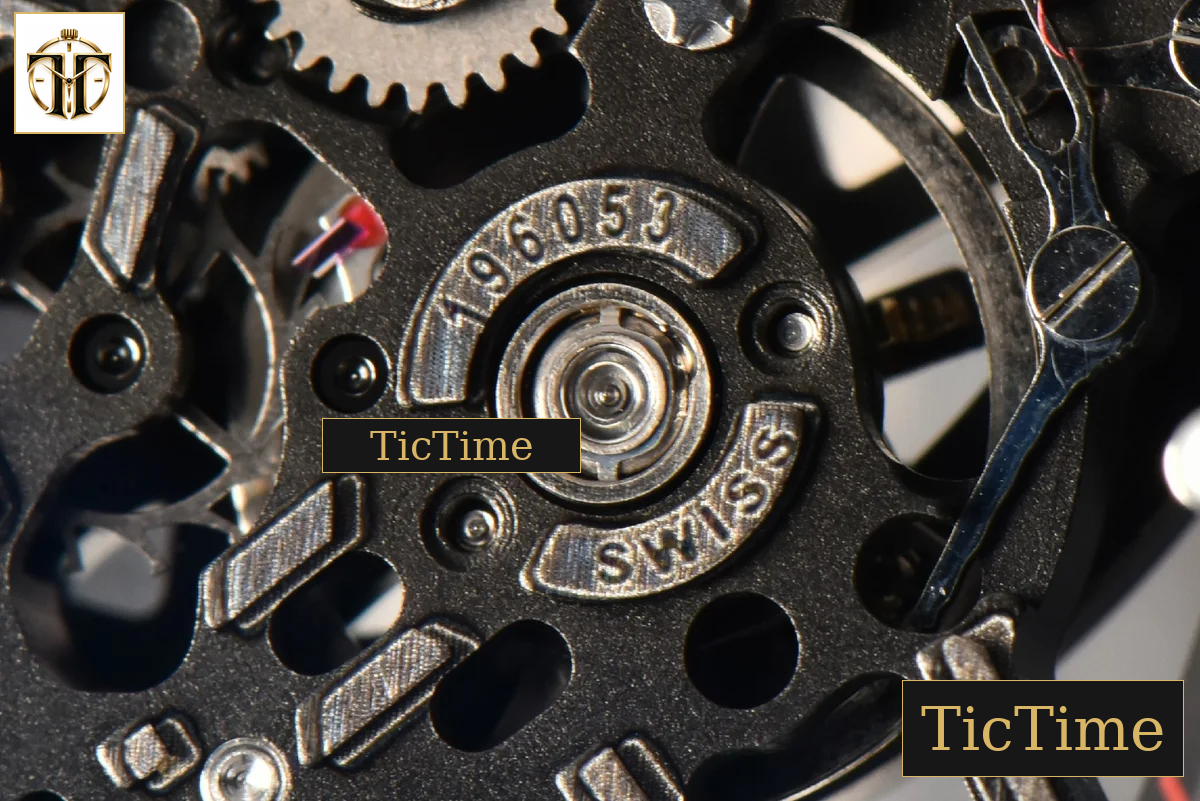 NTPT RM035-02 42mm ZF Skeleton Dial White Rubber Strap NH05A — foto 9