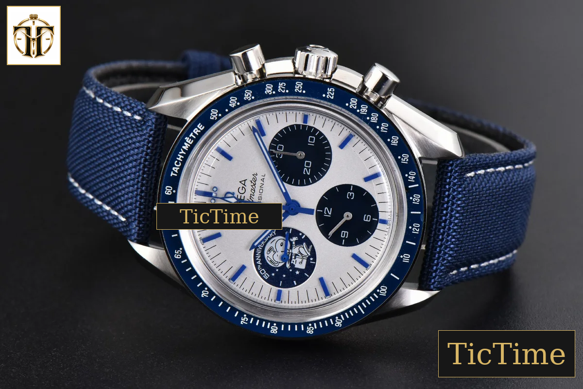 Speedmaster Professional ‘Snoopy’ 50th Anniversary Nylon Strap 42mm N1F A3861 — foto 14