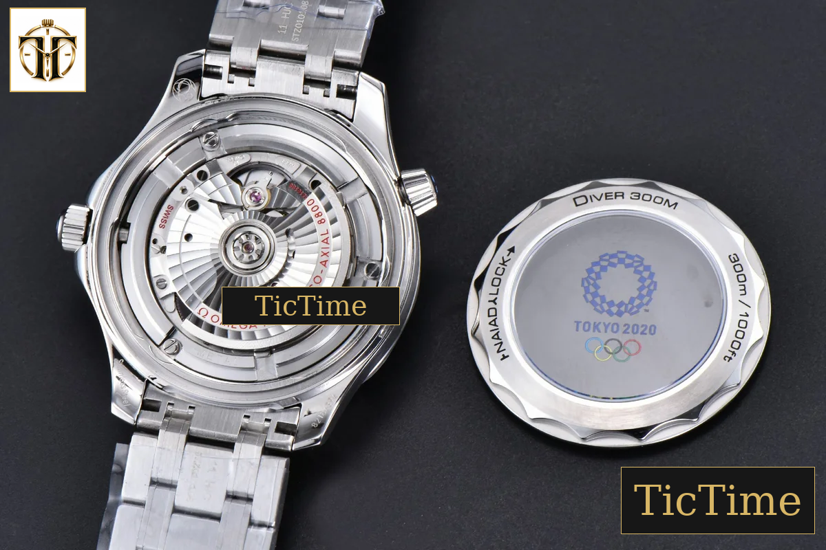 Seamaster Diver 300M 42mm VSF Blue Bezel White Dial SS Bracelet V4 A8808 — foto 17