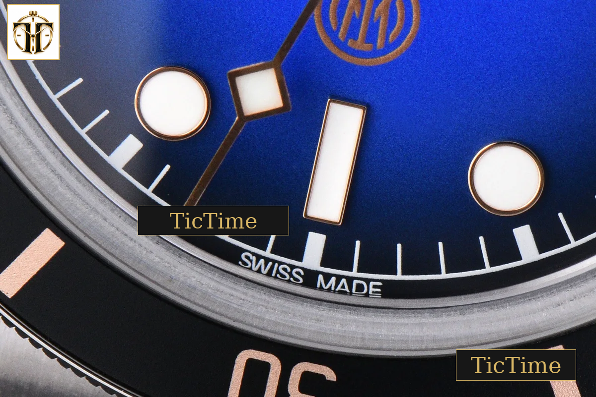 Black Bay Fifty Eight Inter Milan 39mm ZF SS Gradient Blue Dial SS Bracelet A2824 — foto 9