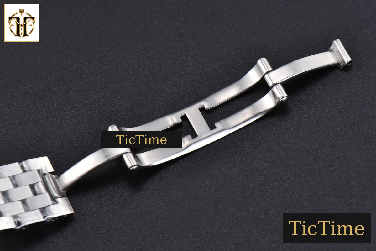 Panthère Secrete Ladies 27mm BVF SS Diamond Bezel White Dial SS Bracelet Ronda Quartz — foto 26