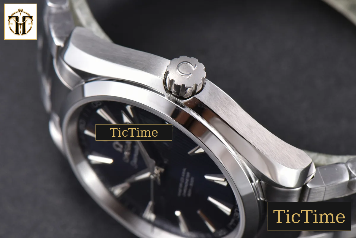 Aqua Terra 150M 41mm VSF Blue Textured Dial SS Bracelet A8500 — foto 12