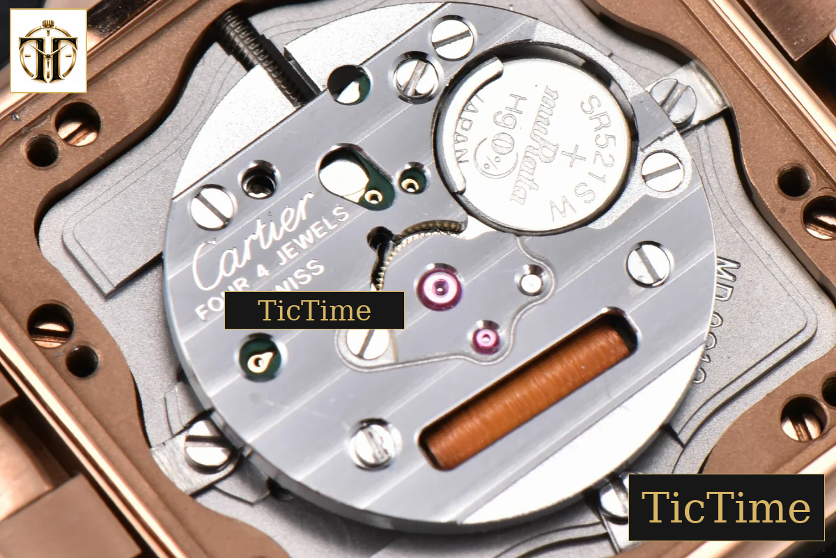 Panthère Secrete Ladies 27mm BVF RG White Dial RG Bracelet Ronda Quartz — foto 21