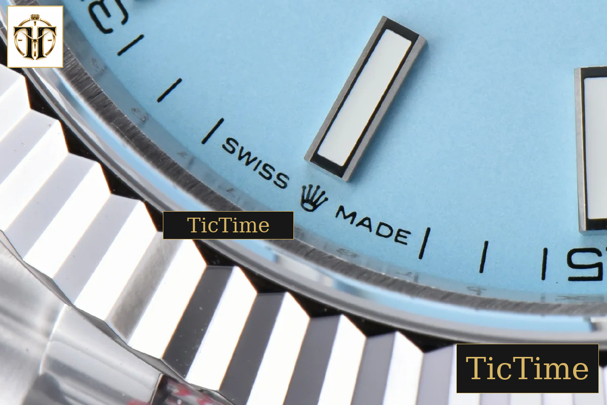 DateJust 126334 41mm GMF Tiffany Blue Dial Jubilee Bracelet Tungsten Heavy Version A3235 — foto 9