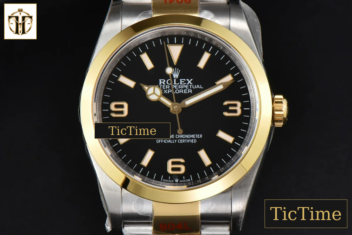 Explorer I 124273 36mm EWF YG/SS Black Dial YG/SS Bracelet A3230 — foto 2