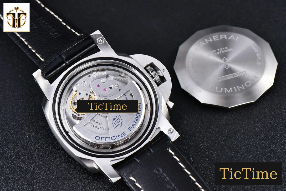 PAM1312 44mm VSF Black Dial Black Leather Strap P.9010 — foto 15