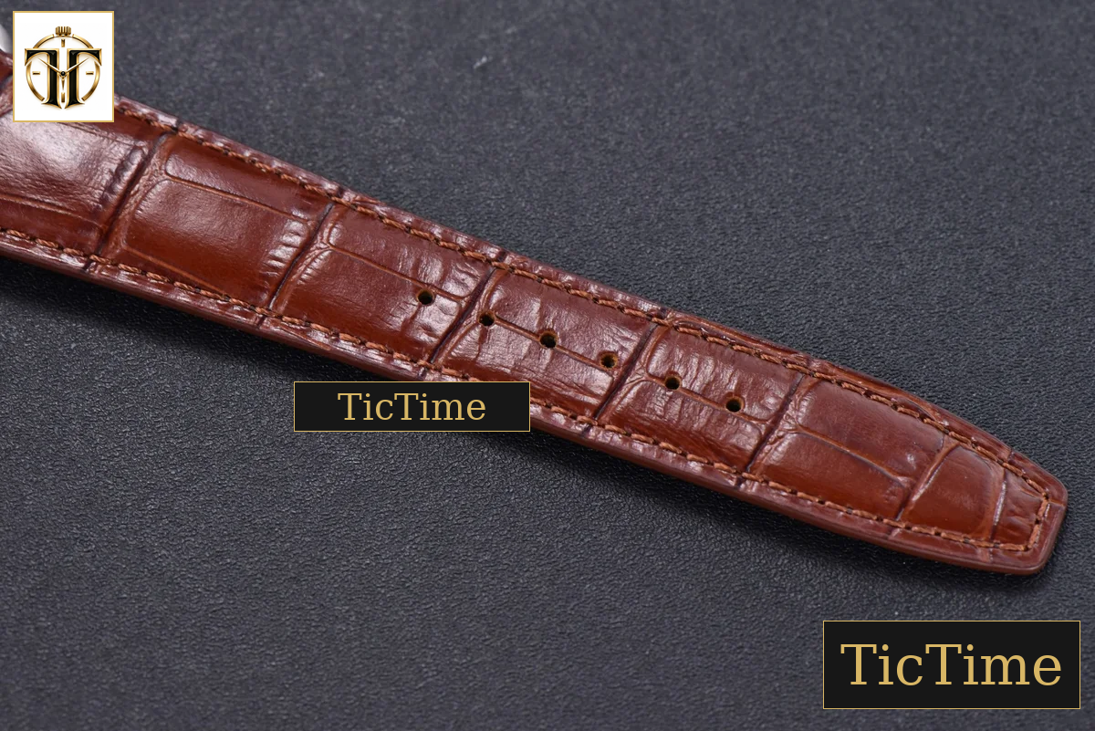Portuguese PR IW500106 42mm ZF Gray Dial Brown Leather Strap A51011 — foto 15