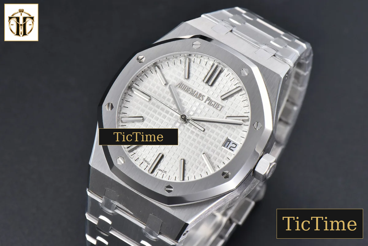 Royal Oak ’50th Anniversary’ 15510 41mm ZF White Dial SS Bracelet SA4302 — foto 5