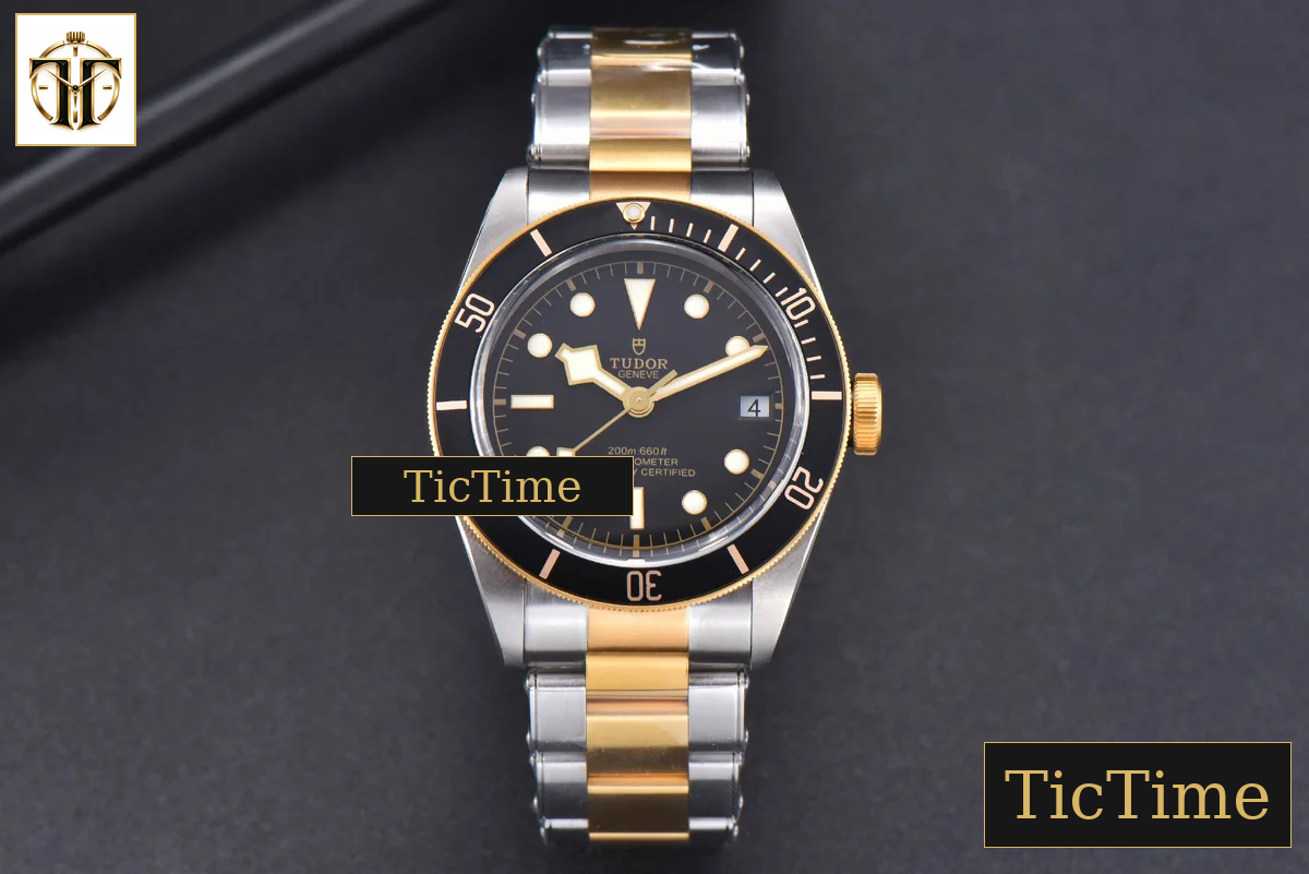 Heritage Black Bay S&G 2018 41mm ZF YG Dial SS/YG Bracelet A2824 — foto 3