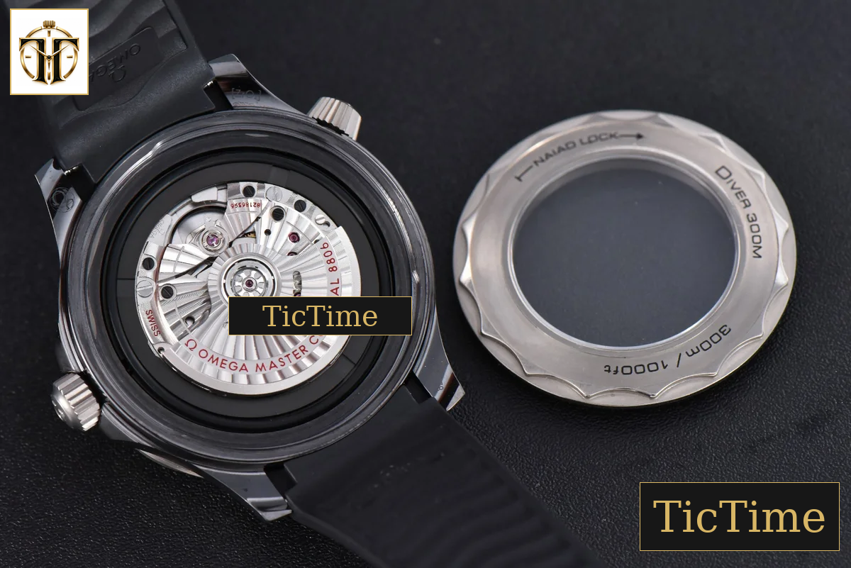 Seamaster Diver 43.5mm VSF Ceramic 300M Black Dial Rubber Strap A8806 — foto 16