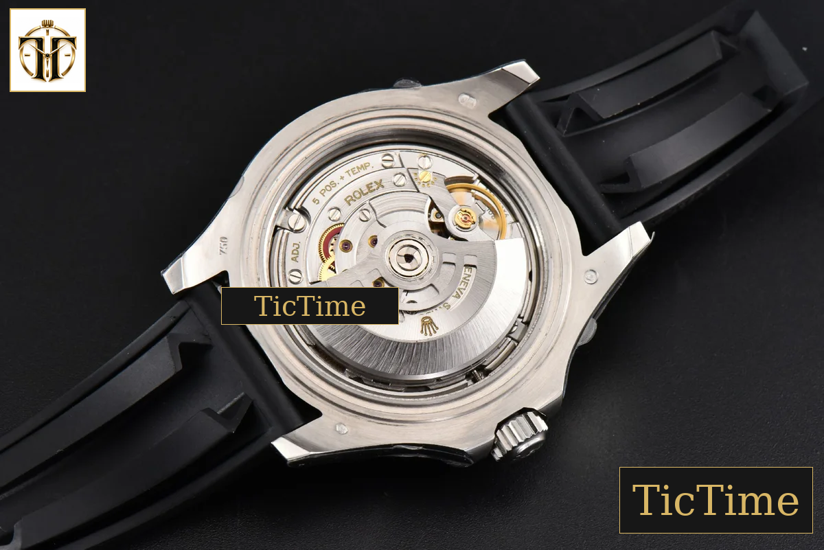Yacht-Master Opals Surface 42mm CSF Black Dail Oysterflex Strap VR3235 — foto 22