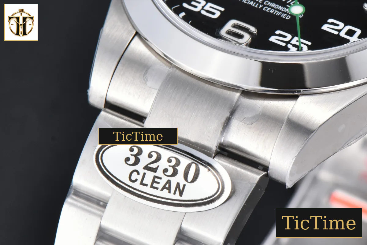 Air 904L Clean 126900 40mm King Factory Black Dial SS Bracelet VR3230 — foto 10