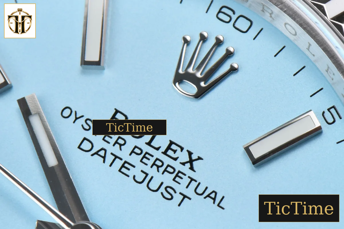 Datejust 41mm GMF Tiffany DIal SS braceelt tungsten heavier version VR3235 — foto 5