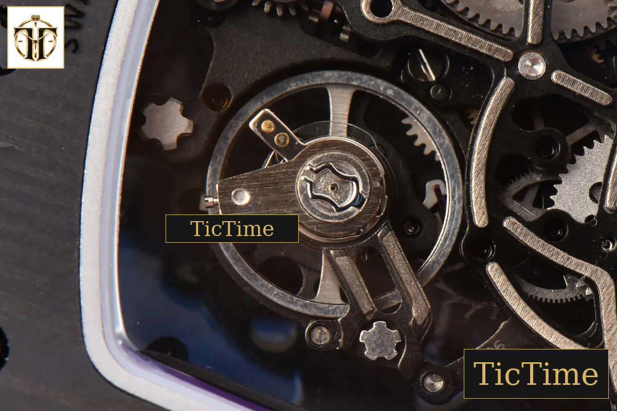 NTPT RM055 42.7mm BBRF Red Skeleton Dial Red Rubber Strap RMUL2 — foto 18