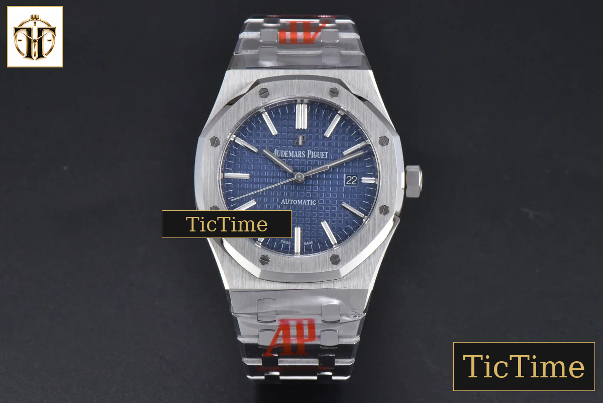 Royal Oak 15400 41mm ORF Blue Textured Dial SS Bracelet A3120 — foto 3