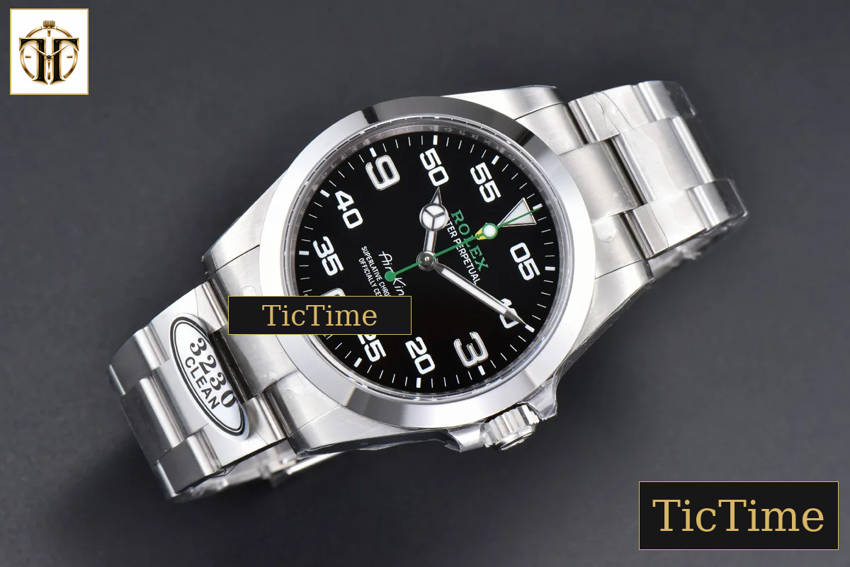 Air 904L Clean 126900 40mm King Factory Black Dial SS Bracelet VR3230 — foto 4