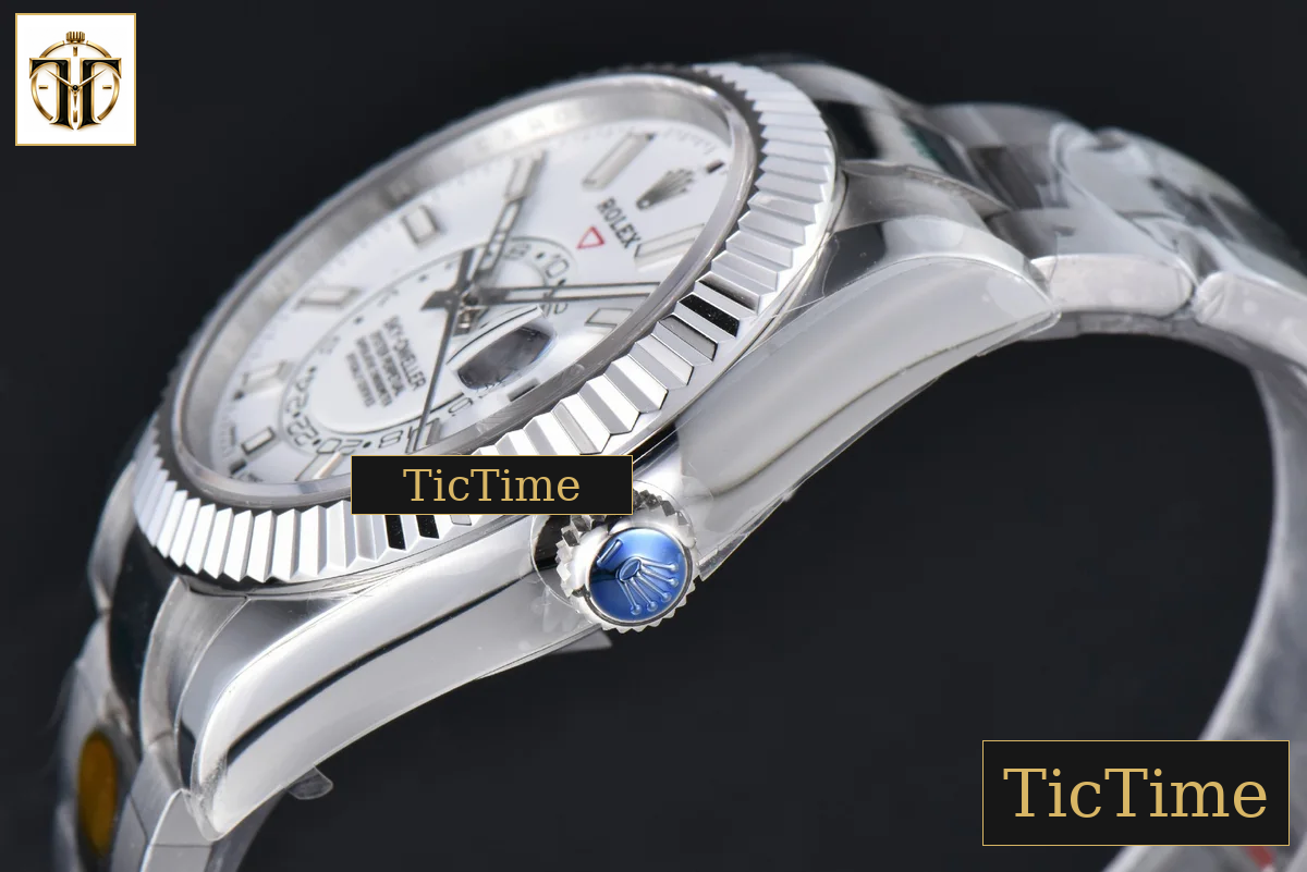 Sky-Dweller 904L 326934 42mm ZF White Dial SS Bracelet A2824 — foto 12