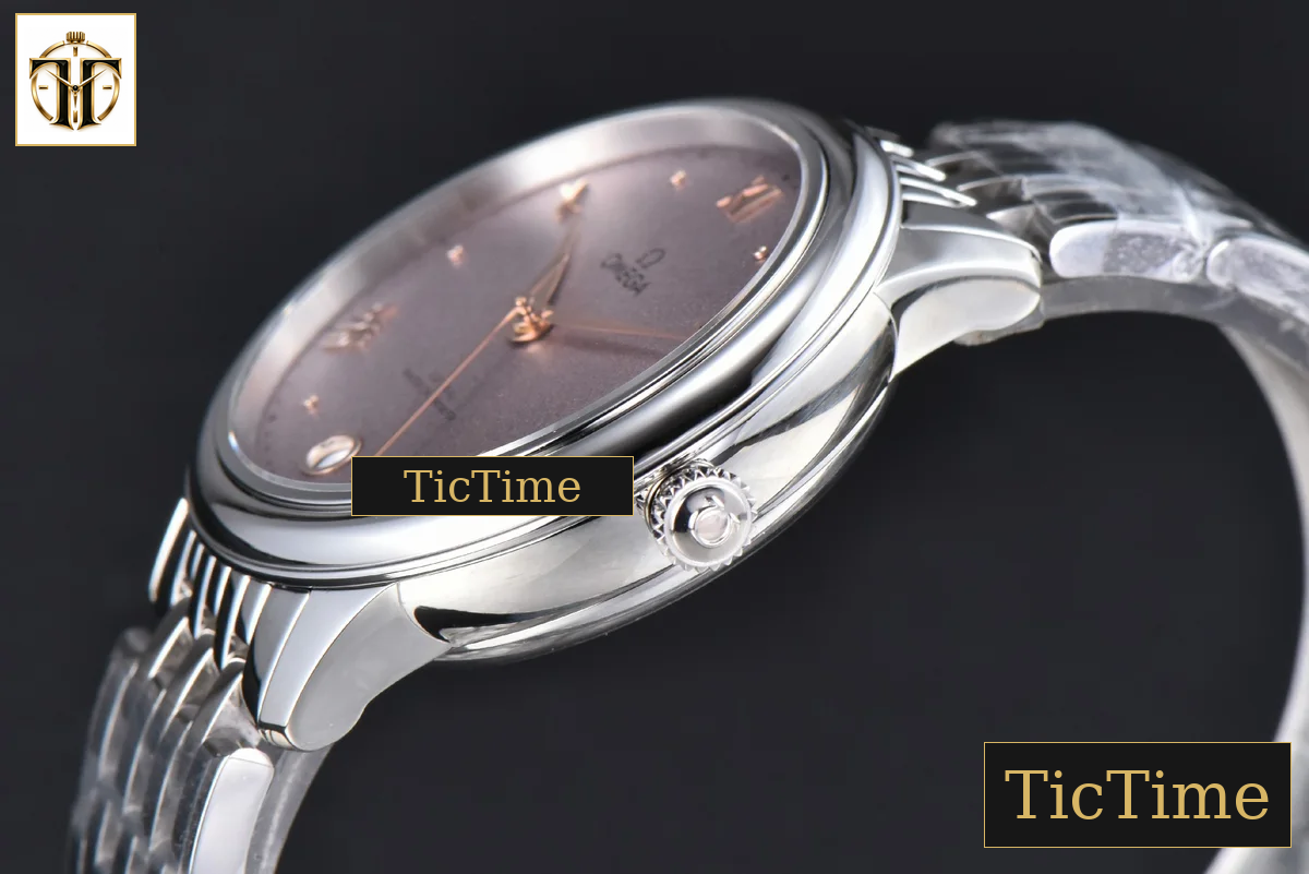 De Ville Ladies Prestige 34mm VSF Pink Dial SS Bracelet A8800 — foto 10