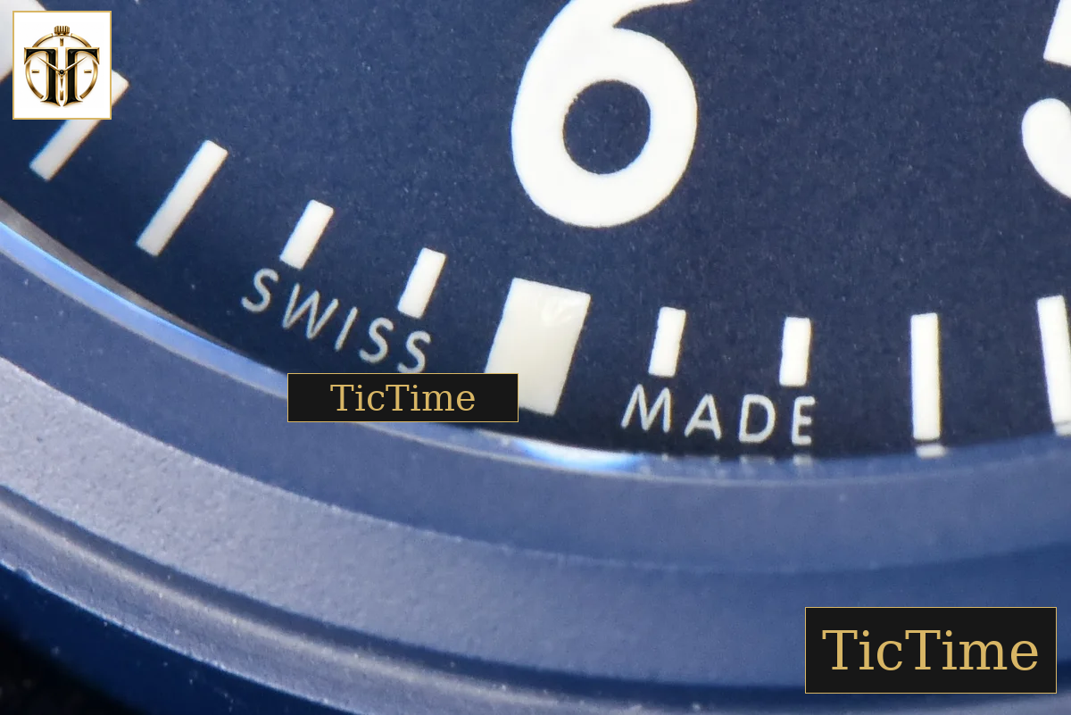 Laureus IW328101 41mm V7F Blue Ceramic Blue Dial Nylon Strap — foto 9