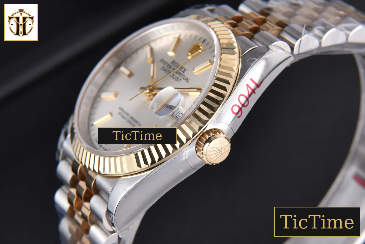 DateJust 36mm GMF YG/SS Silver Dial Jubilee Bracelet VR3235 — foto 13