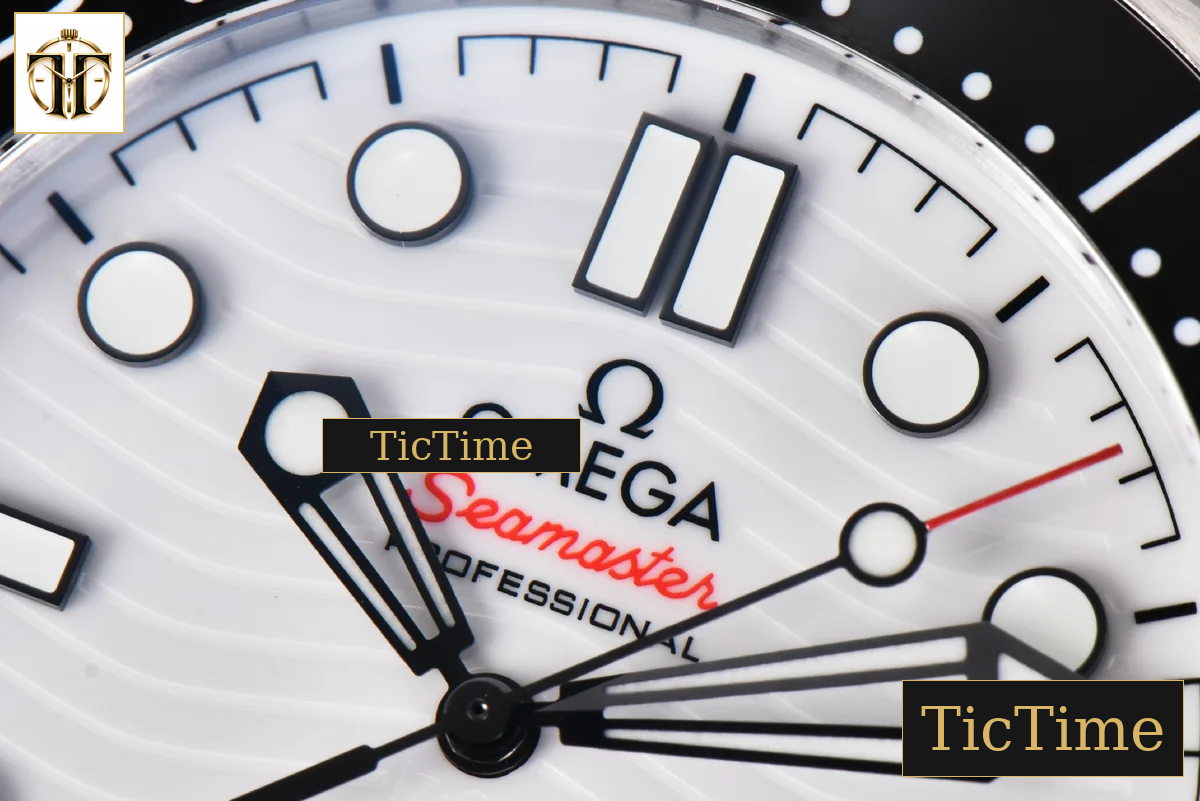 Seamaster Diver 300M 42mm ZF Black Ceramic White Dial SS Bracelet A8800 — foto 5