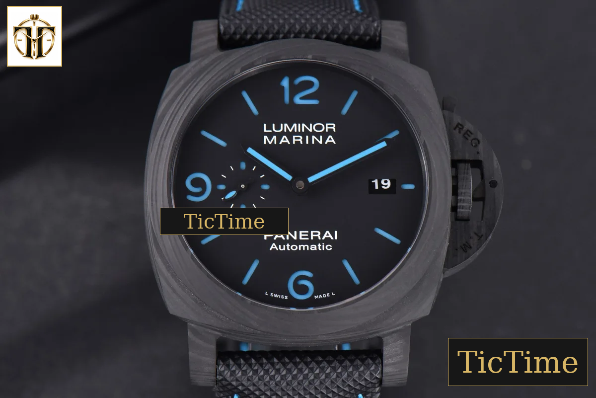 Carbotech PAM1661 44mm VSF Black Dial Black Kevlar Composite Strap P.9010 — foto 2