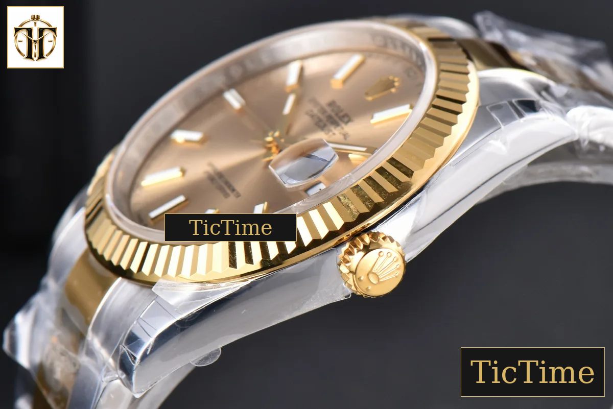 DateJust 126333 41mm VSF YG/SS Fluted Bezel YG Dial Oyster Bracelet VS3235 — foto 16