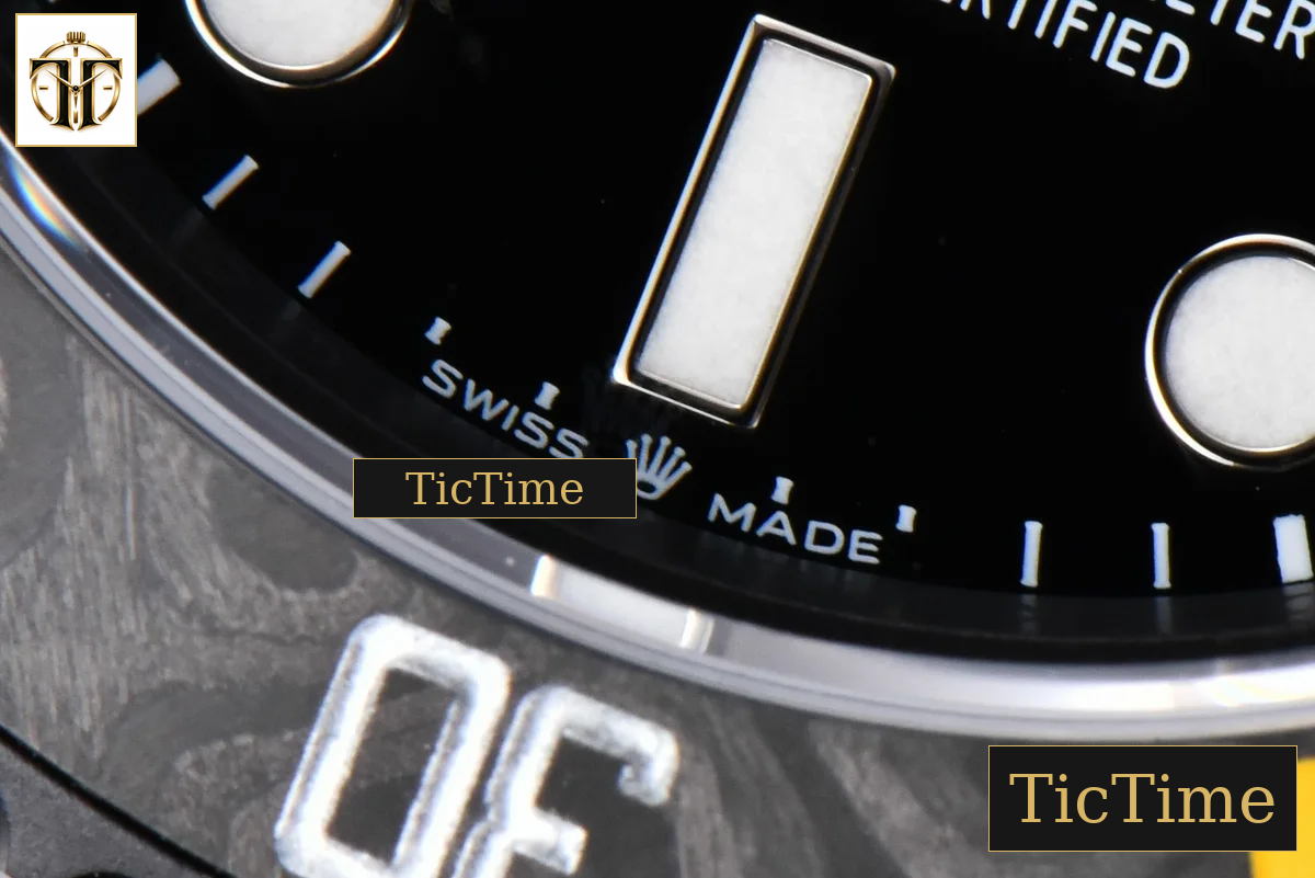 Submariner DIW DLC 41mm VSF Yellow Gradient Dial SS Bracelet VS3135 — foto 9