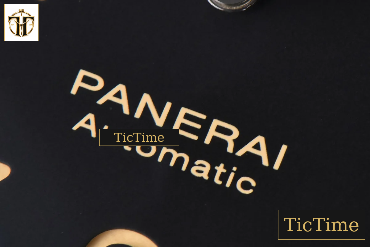 PAM910 44mm TTF Black Dial Black Leather Strap P9010 — foto 7
