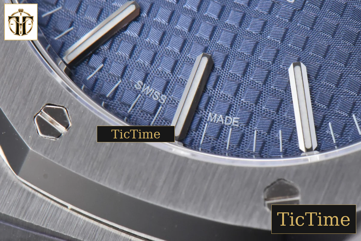 Royal Oak 15400 41mm ORF Blue Textured Dial SS Bracelet A3120 — foto 9