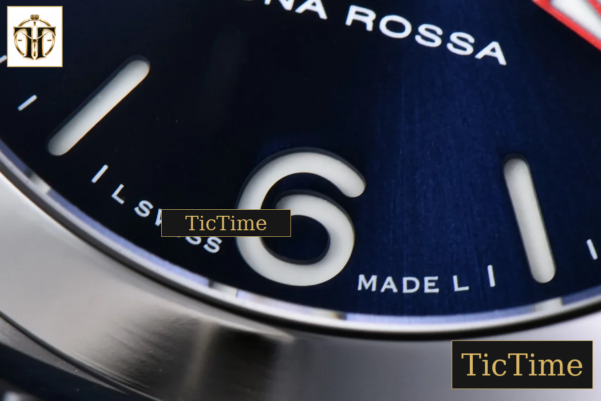Quaranta BiTempo Luna Rossa PAM1404 40mm VSF Blue Dial Gummy Strap P900 — foto 7