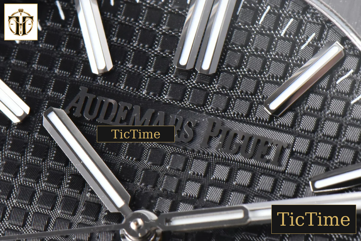 Royal Oak “50th Anniversary” 15510 41mm APSF SS Black Dial SS Bracelet V2 Free Sprung SA4302 — foto 5