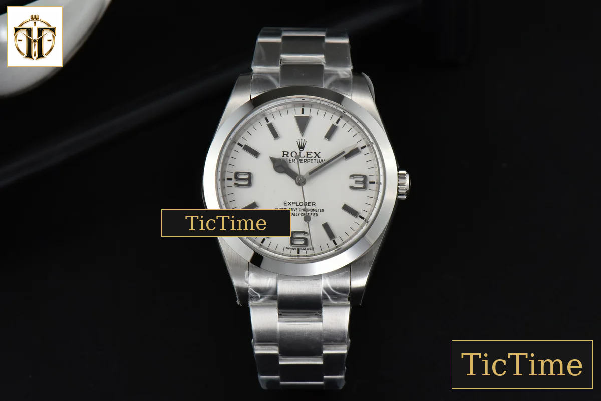 Explorer I 214270 39mm BPF White Dial SS Bracelet A2824 — foto 3