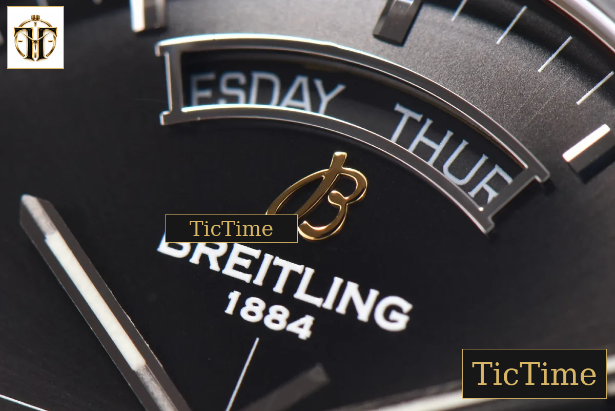 Transocean Day & Date 43mm V7F Black Dial Black Leather Strap CA145 — foto 11