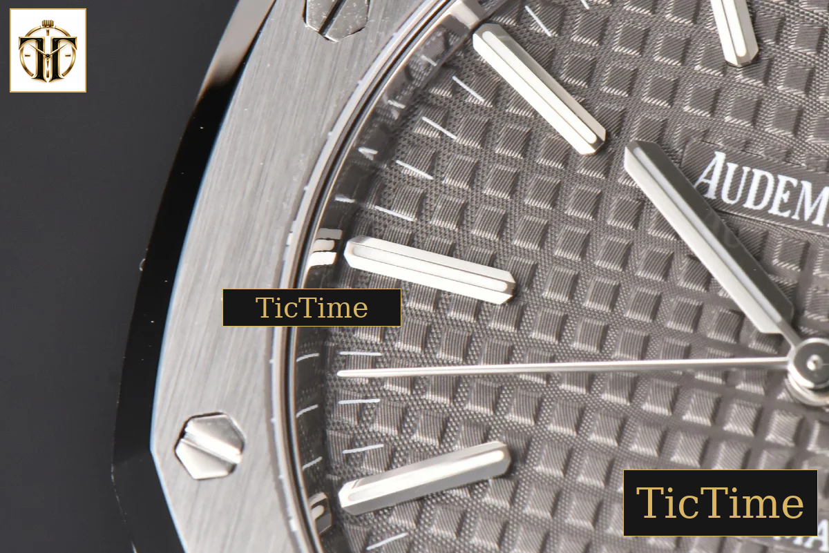 Royal Oak 15400 ZF Gray Textured Dial SS Bracelet A3120 — foto 6