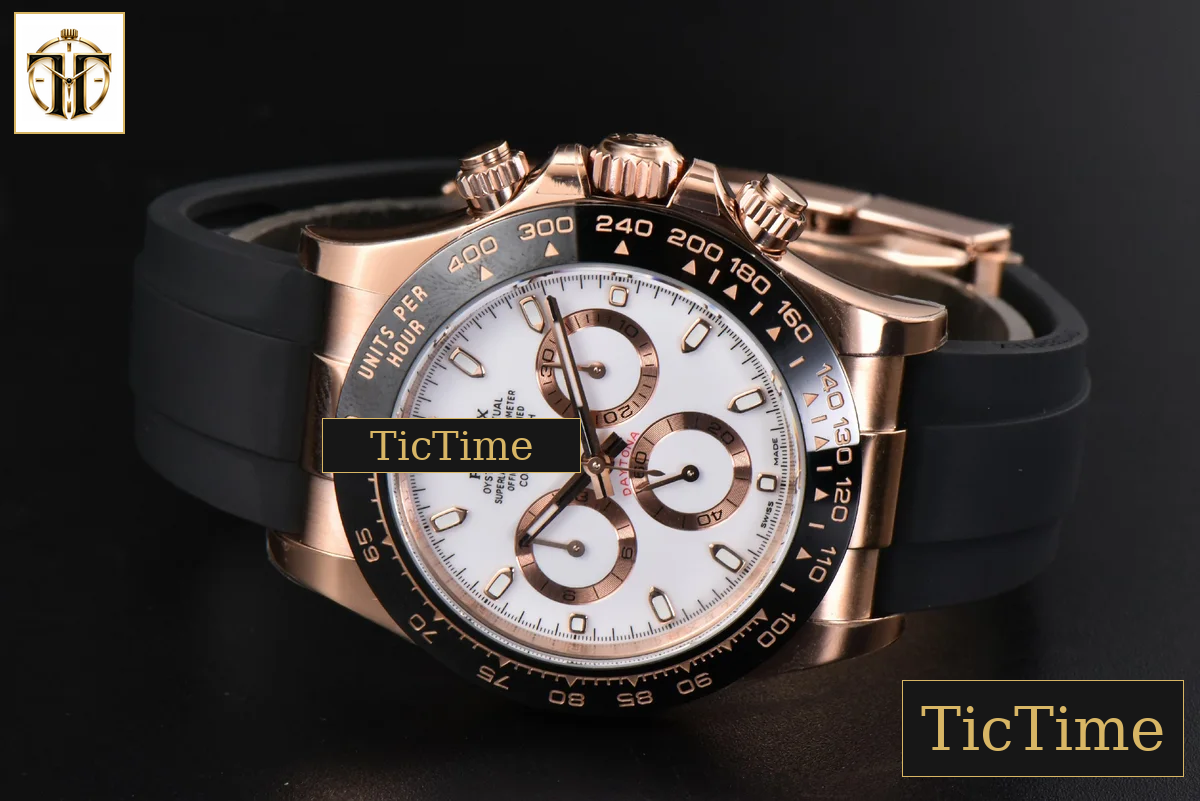 Daytona 116515 BTF RG Ceramic White/RG Dial Oysterflex Strap SA4130 — foto 16