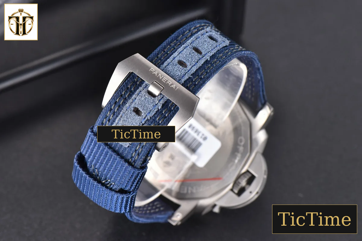 Mike Horn Submersible PAM985 47mm VSF Titanium Black Dial Nylon Strap P9010 — foto 22
