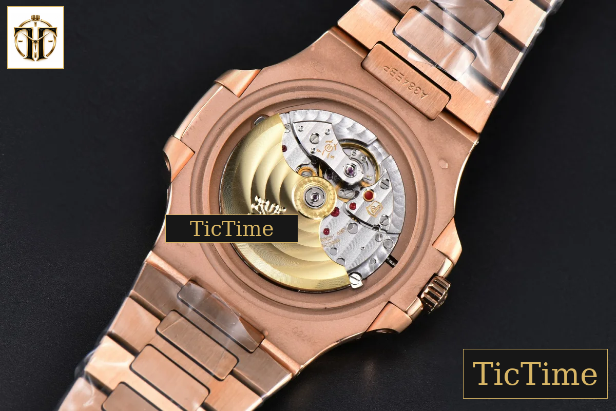 Nautilus 5711/1R PPF RG Gray Textured Dial RG Bracelet 324CS V4 — foto 25