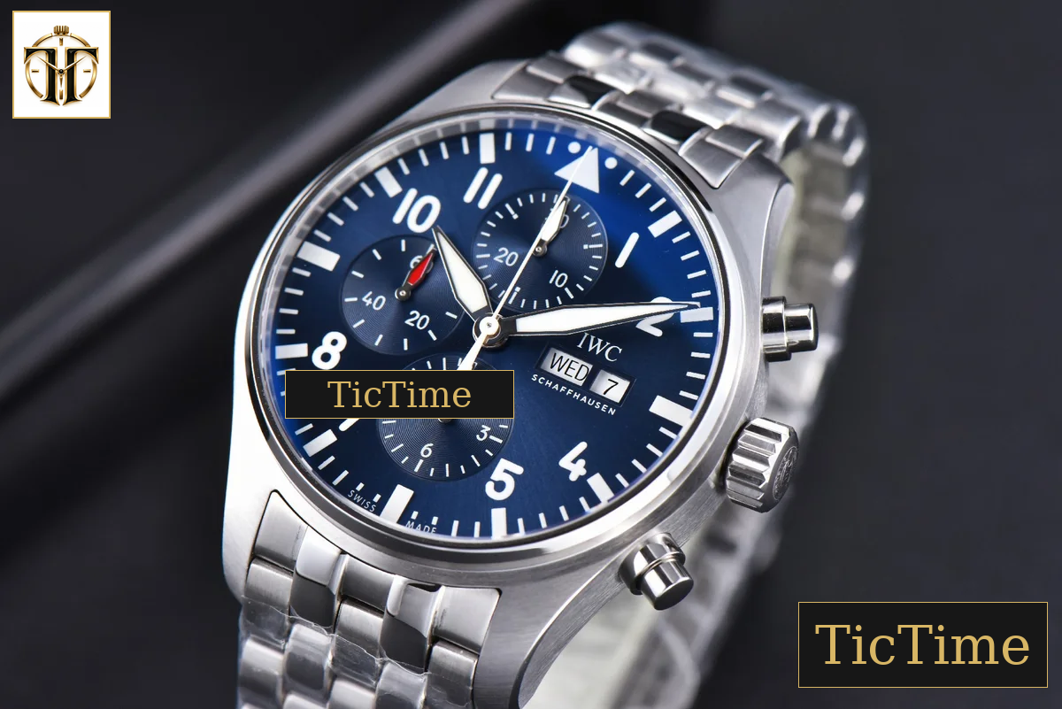 Pilot Chrono “Le Petit Prince” IW377717 43mm ZF SS Bracelet A7750 — foto 3