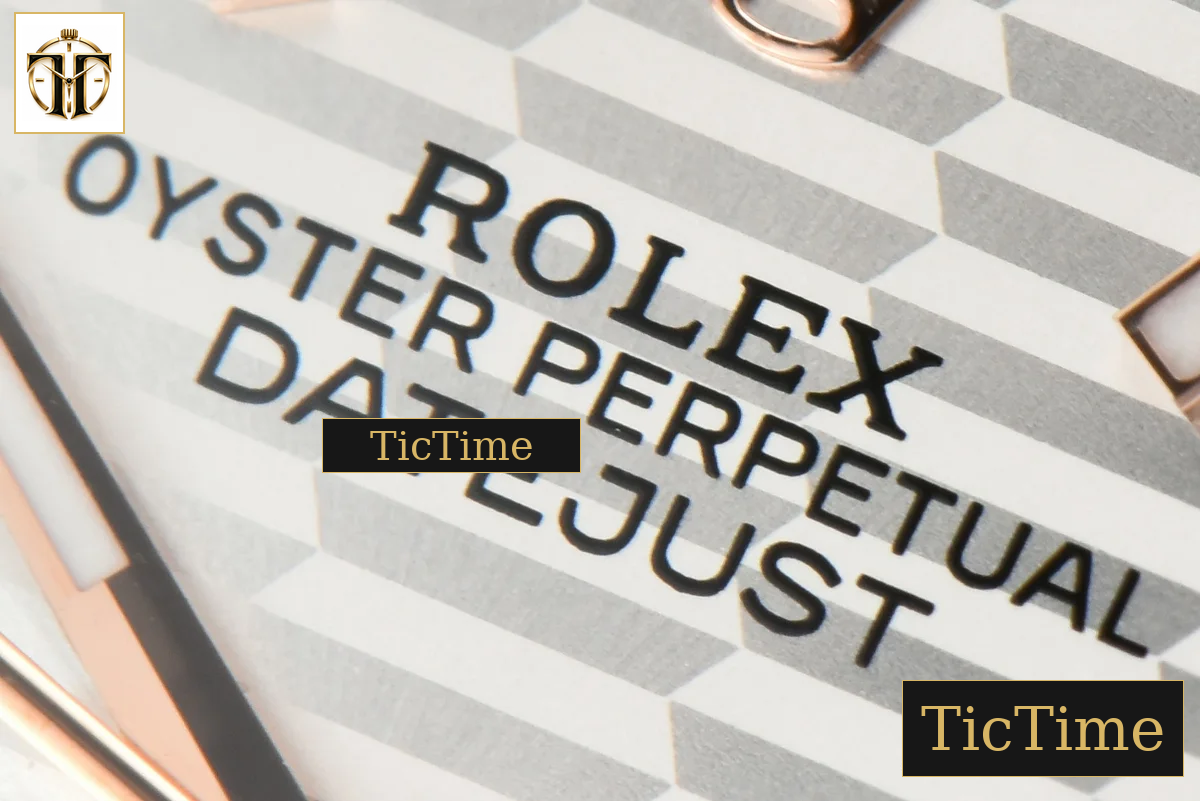 DateJust 36mm BPF RG/SS Smooth Bezel Silver Motif Dial Jubilee Bracelet A2824 — foto 5